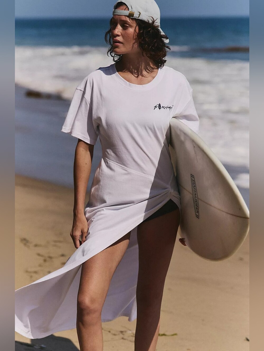 🪷NWT Free People FP Movement Just In Time Slot Tunic Tee, Size M 🌙